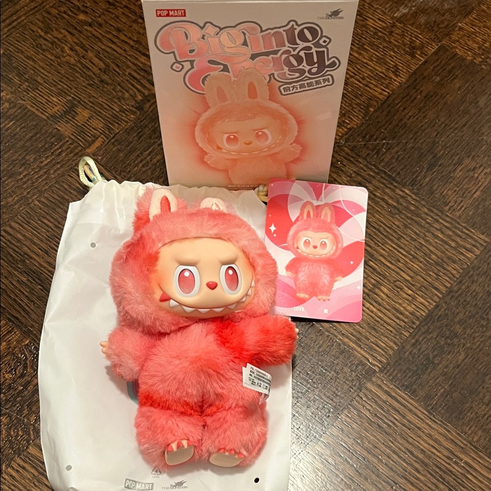 Big Into Energy Labubu- Love